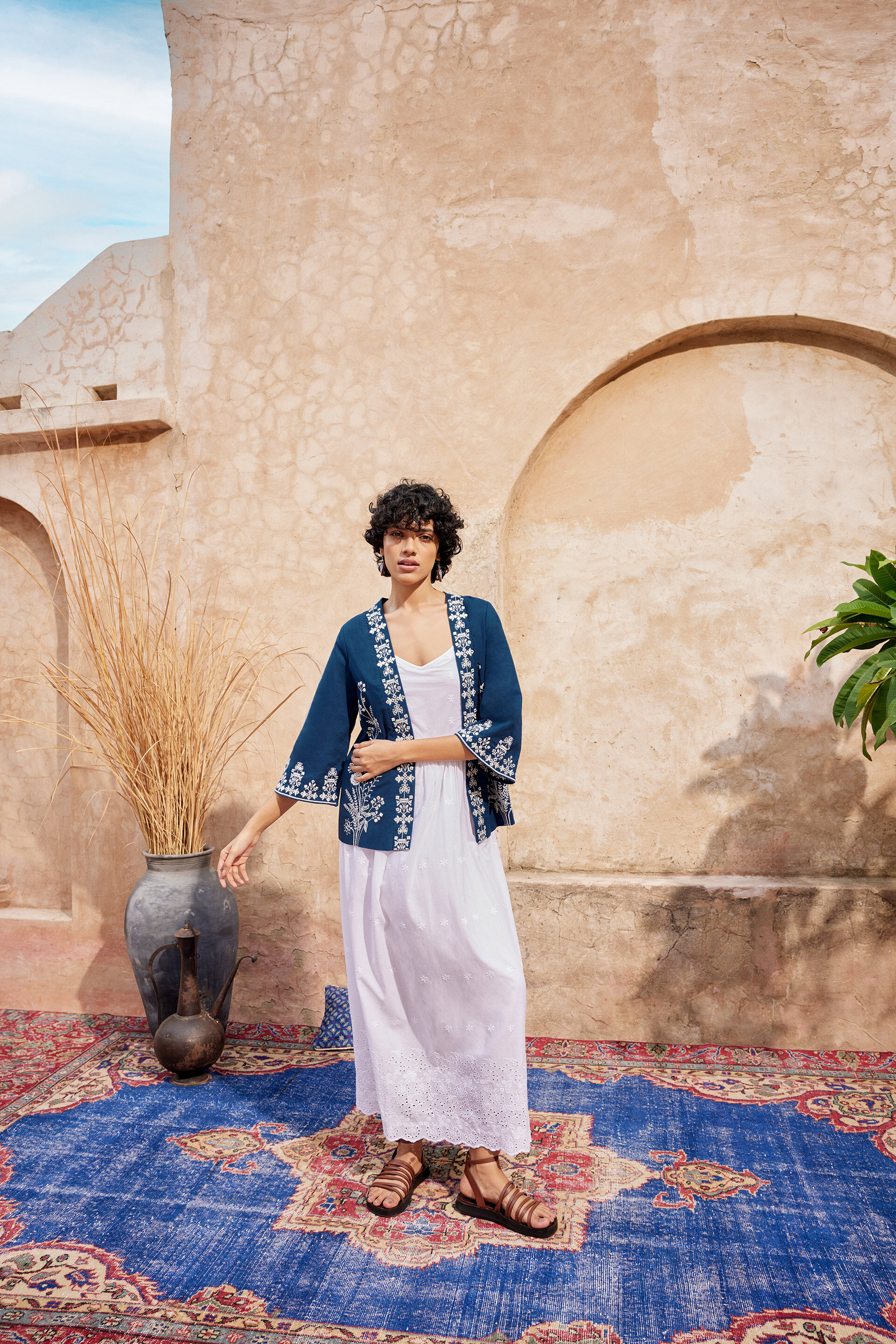 Buy Long Ethnic Jackets for Women Ladies Online at Global Desi